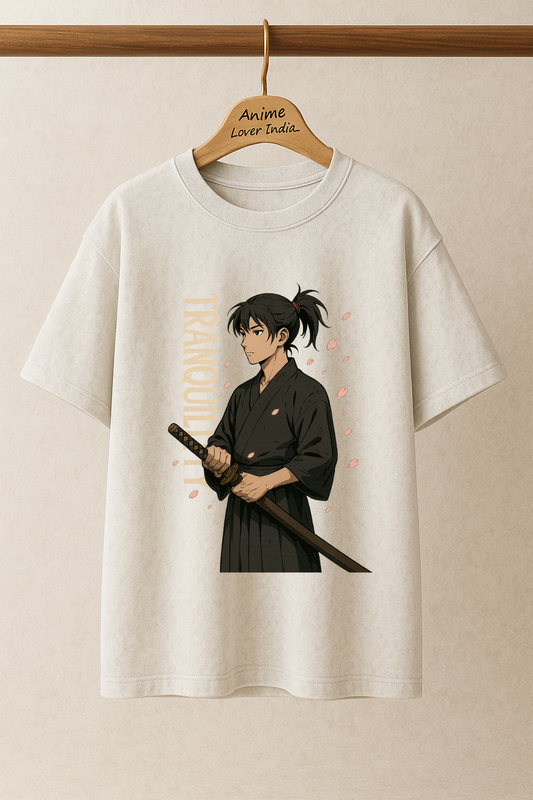 Tranquil Strength - Cherry Blossom Samurai Tee